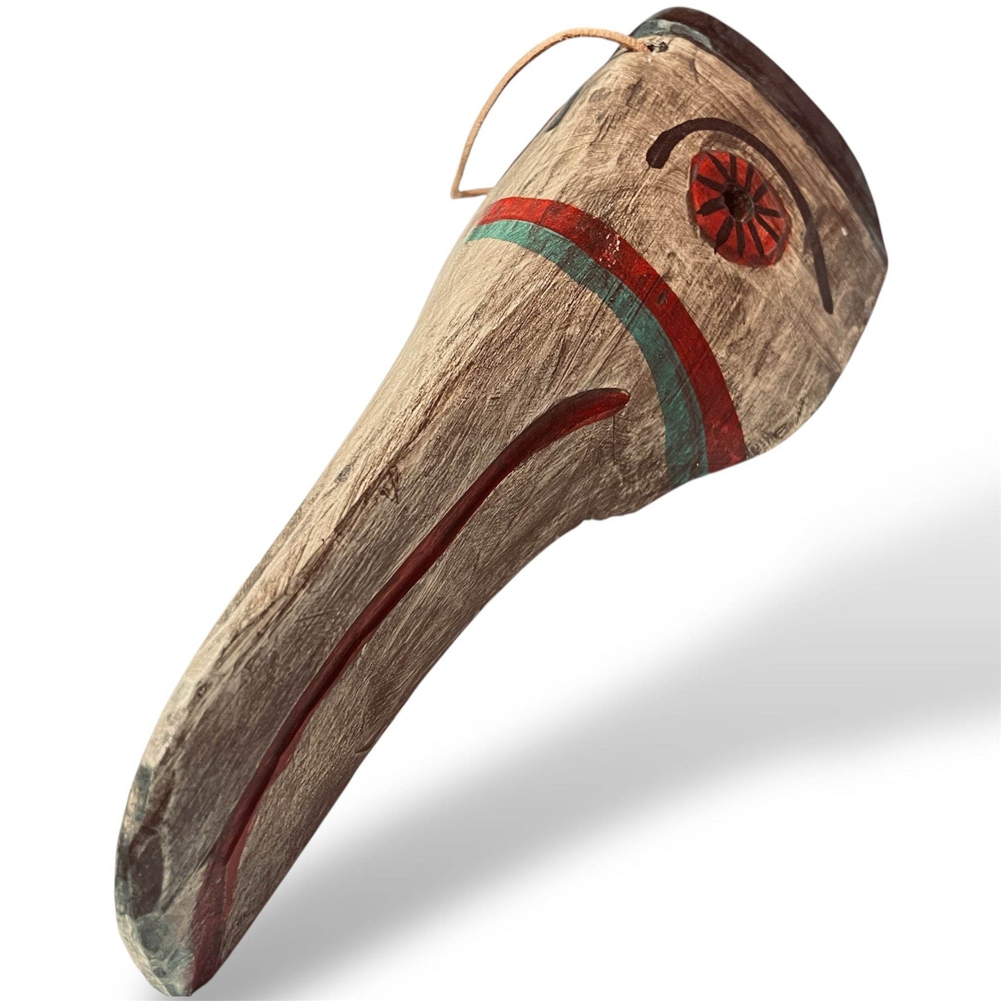 Guatemala Stork Mask – Long-Beaked Elegance - From The Andes