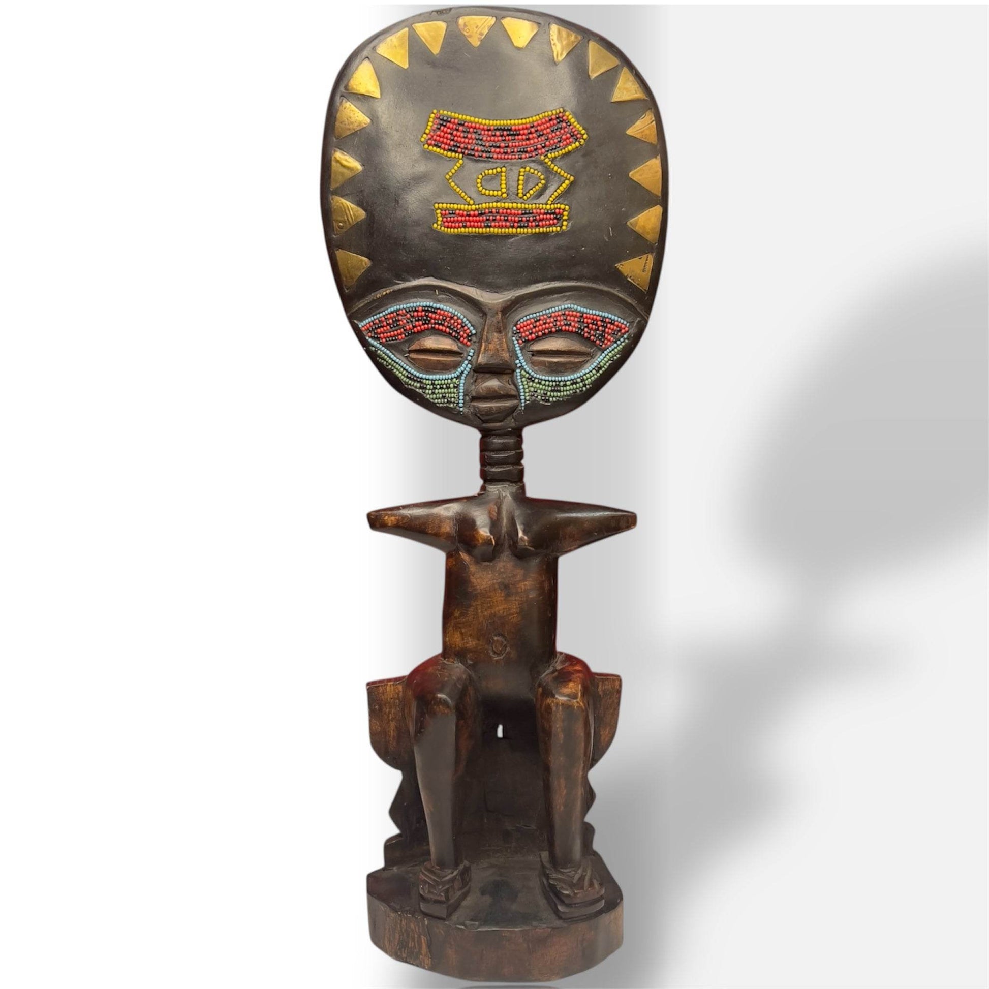 Akua'ba Fertility Doll – Handcrafted African Folk Art - From The Andes