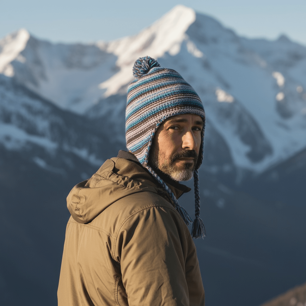 Alpaca Blend Chullo Hat (Adult) - From The Andes