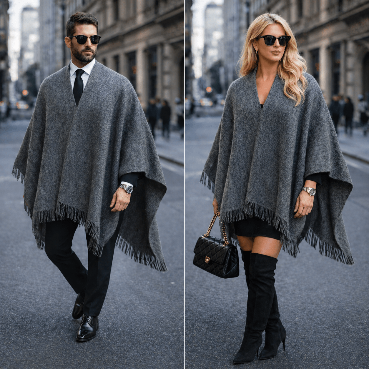 Alpaca Poncho 86 | vlad.œuvre Private Label - From The Andes