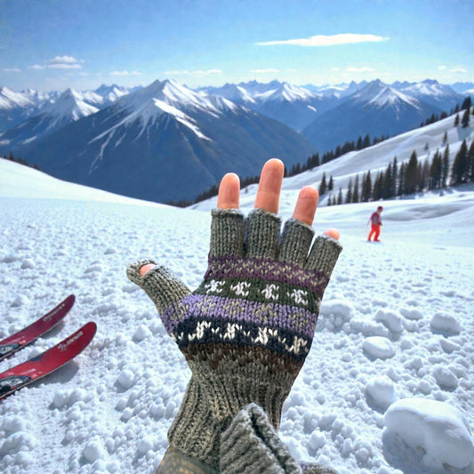 Angel Fire Alpaca Mittens | Pure Alpaca - From The Andes