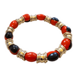 Bracelet authentique de graines de Huayruro | Amulette péruvienne