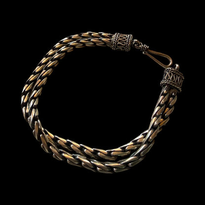 Balinese Sterling Silver Foxtail Bracele - From The Andes