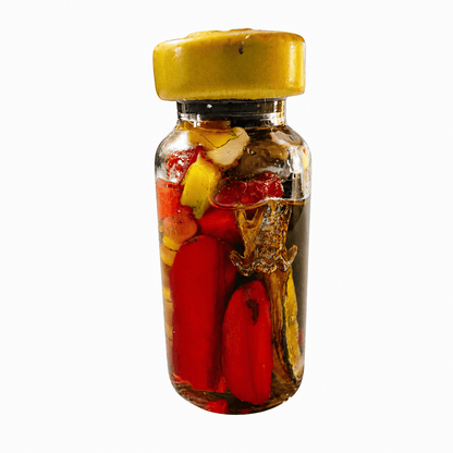 Bolivian Ritual Amulet Bottle from La Paz, Single Bottle - From The Andes