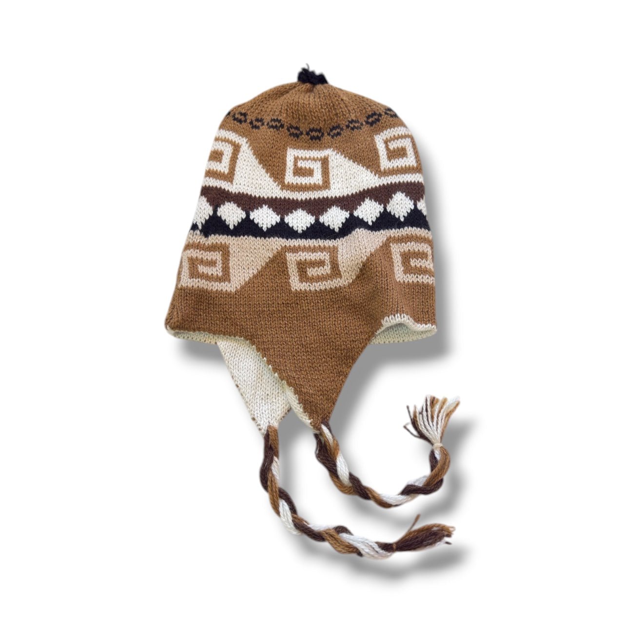 Breckenridge Reversible Alpaca Chullo Beanie - From The Andes