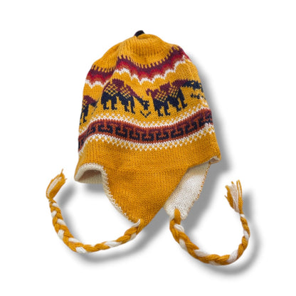 Breckenridge Reversible Alpaca Chullo Beanie - From The Andes