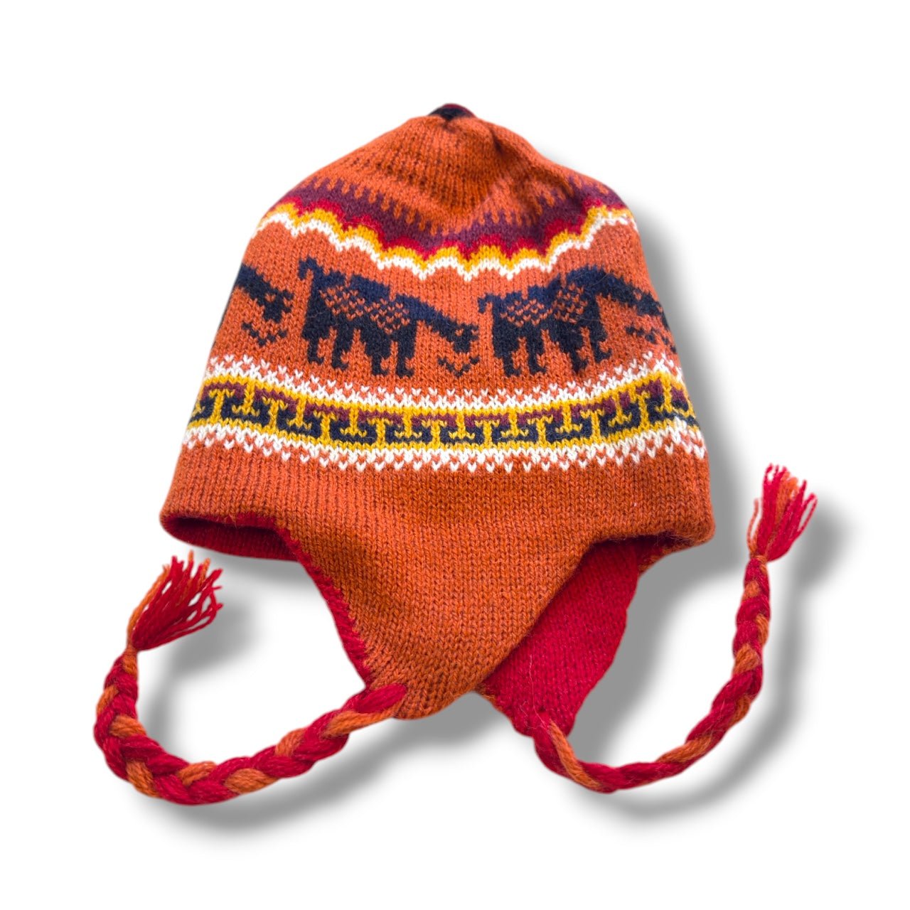 Breckenridge Reversible Alpaca Chullo Beanie - From The Andes