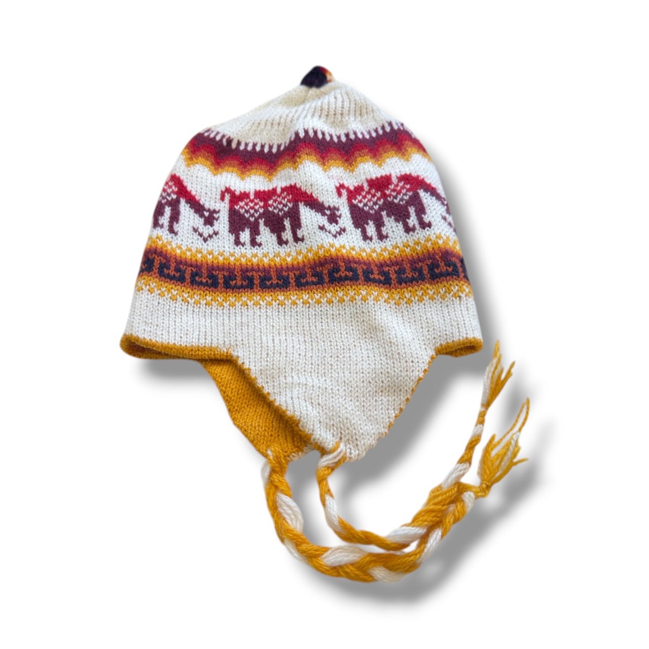 Breckenridge Reversible Alpaca Chullo Beanie - From The Andes