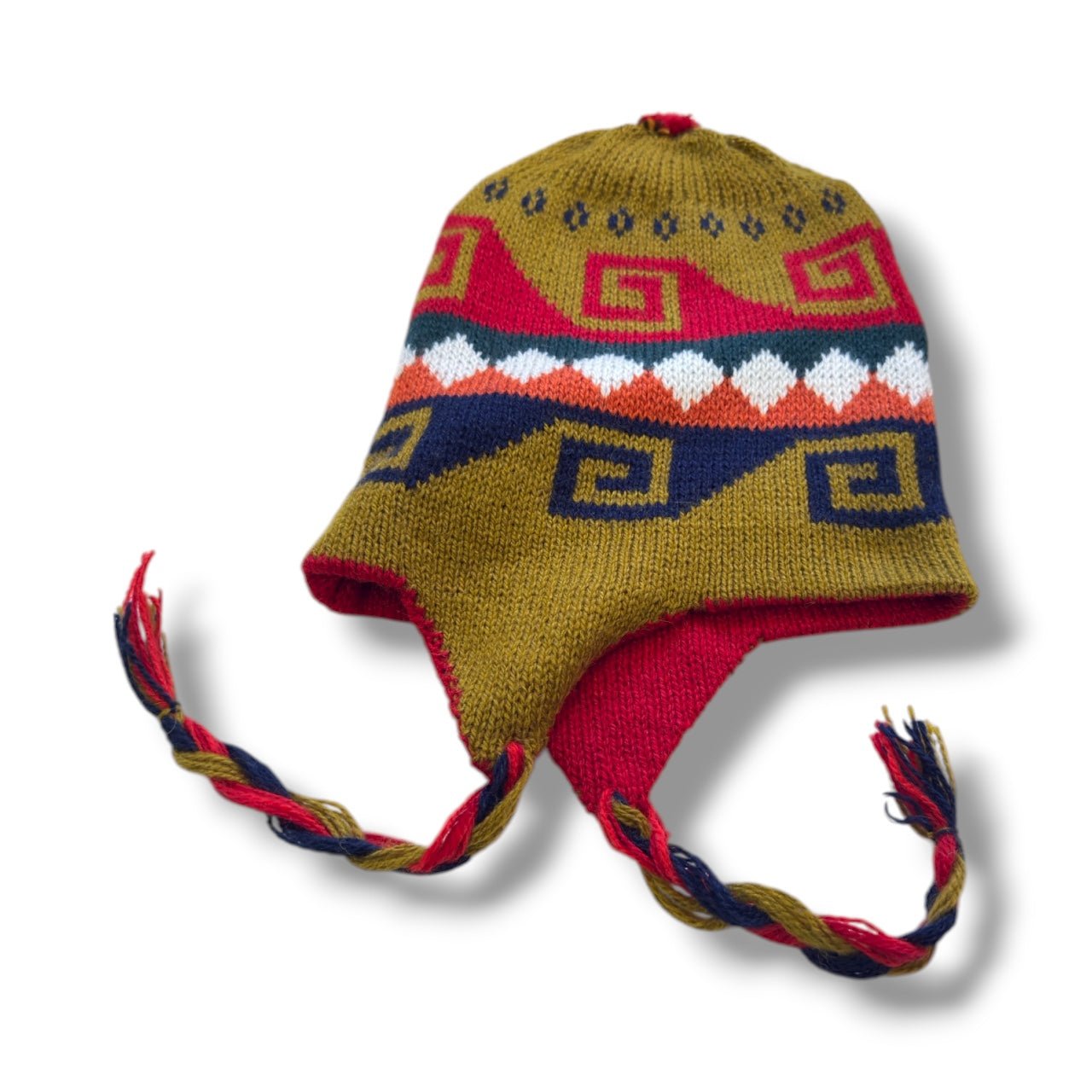 Breckenridge Reversible Alpaca Chullo Beanie - From The Andes