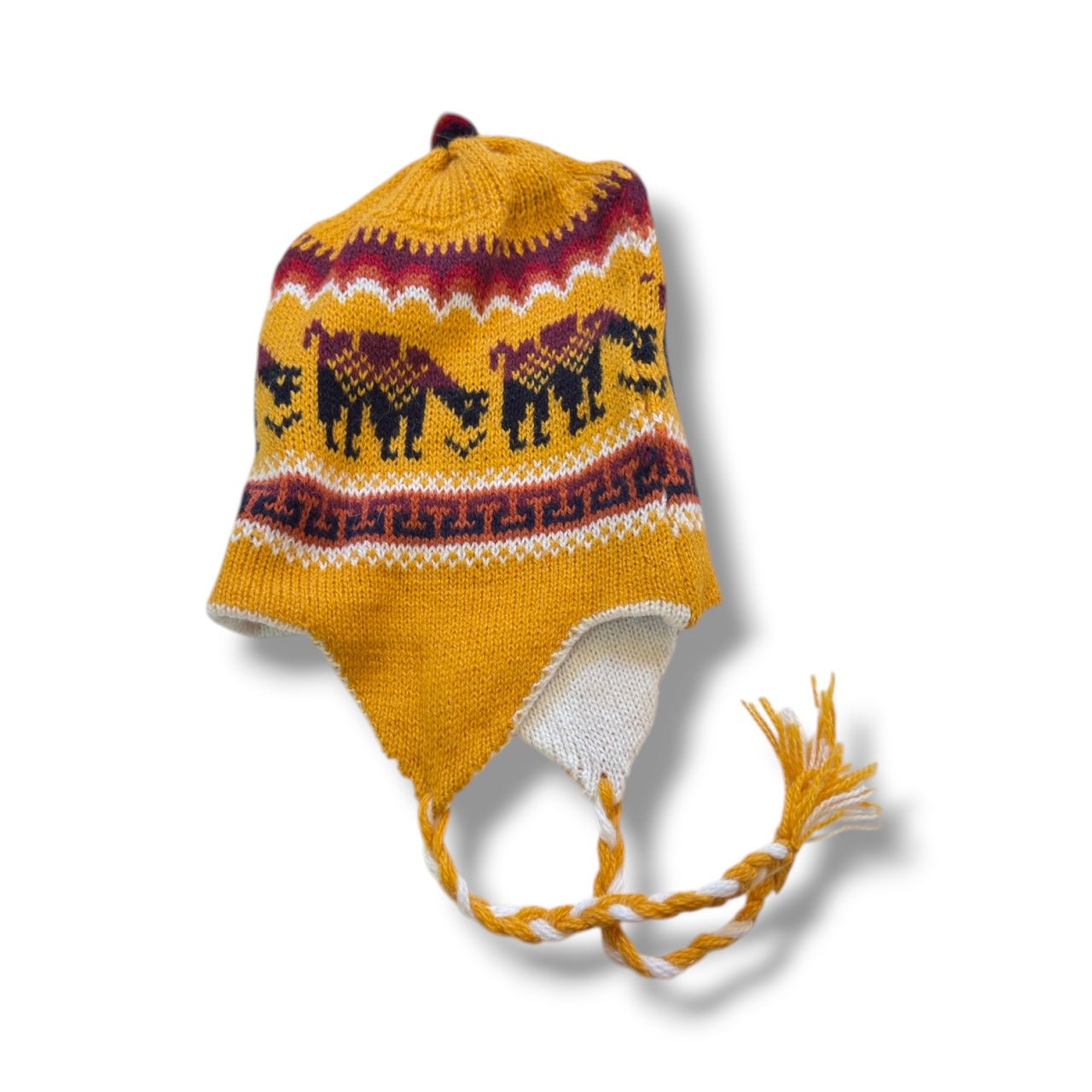 Breckenridge Reversible Alpaca Chullo Beanie - From The Andes