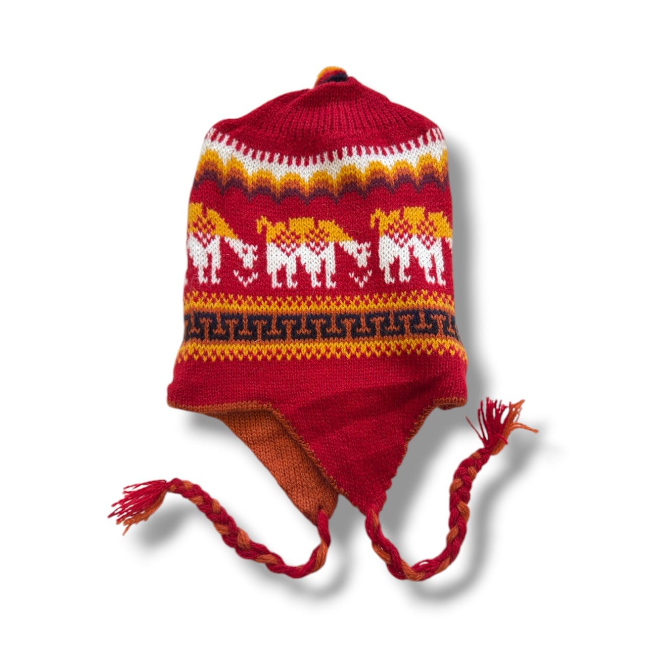 Breckenridge Reversible Alpaca Chullo Beanie - From The Andes