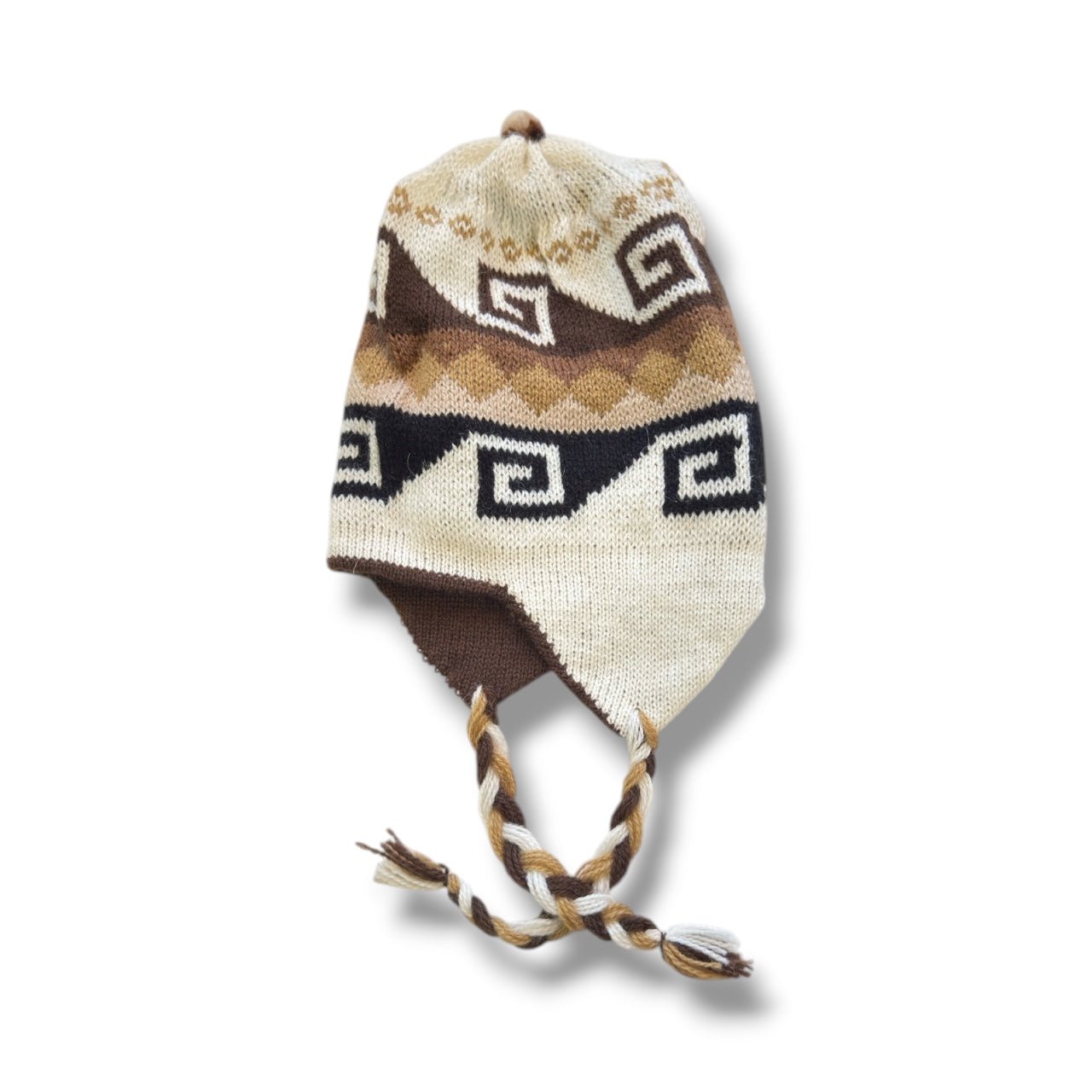 Breckenridge Reversible Alpaca Chullo Beanie - From The Andes