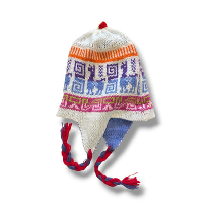 Breckenridge Reversible Alpaca Chullo Beanie - From The Andes
