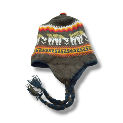 Breckenridge Reversible Alpaca Chullo Beanie - From The Andes