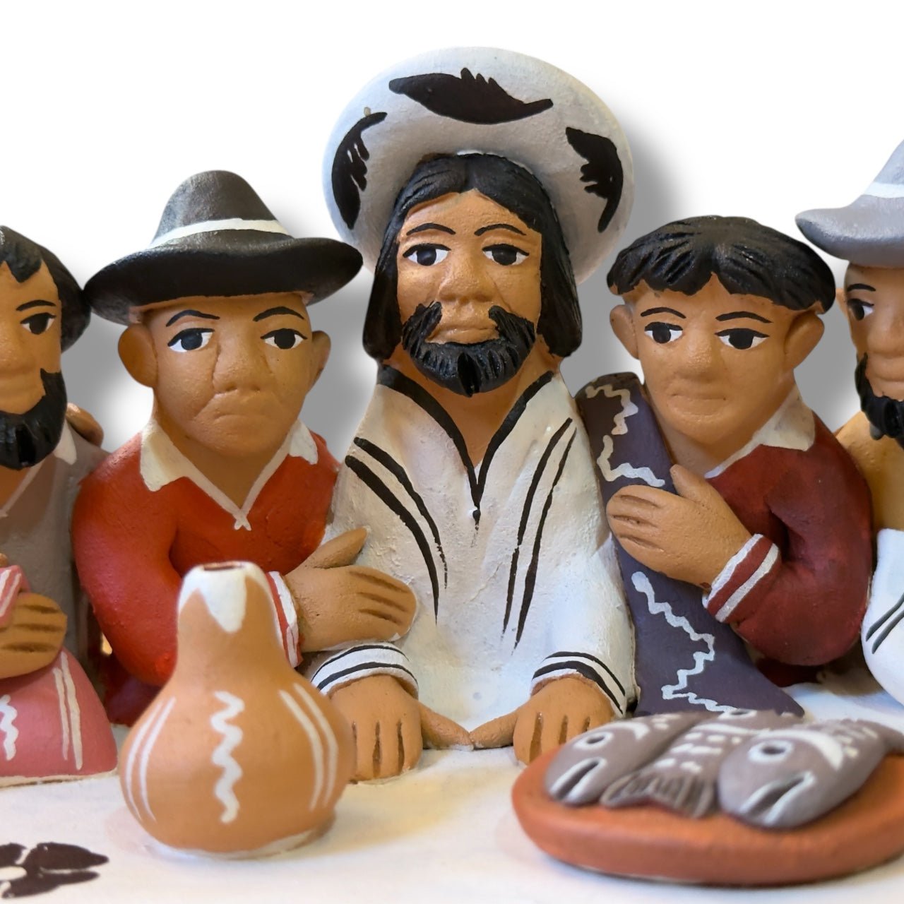 Ceramic Last Supper from Ayacucho - From The Andes