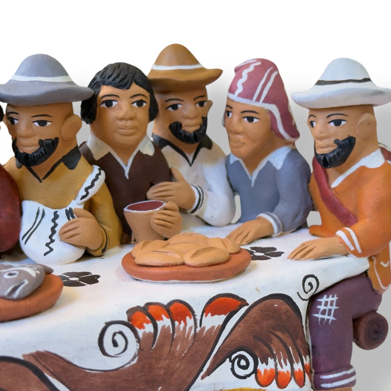 Ceramic Last Supper from Ayacucho - From The Andes