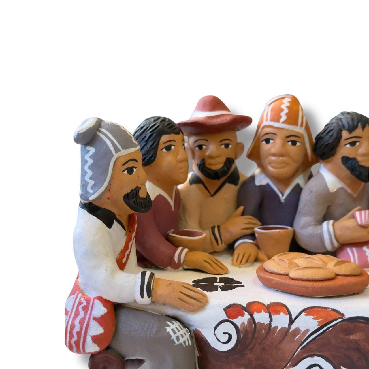 Ceramic Last Supper from Ayacucho - From The Andes