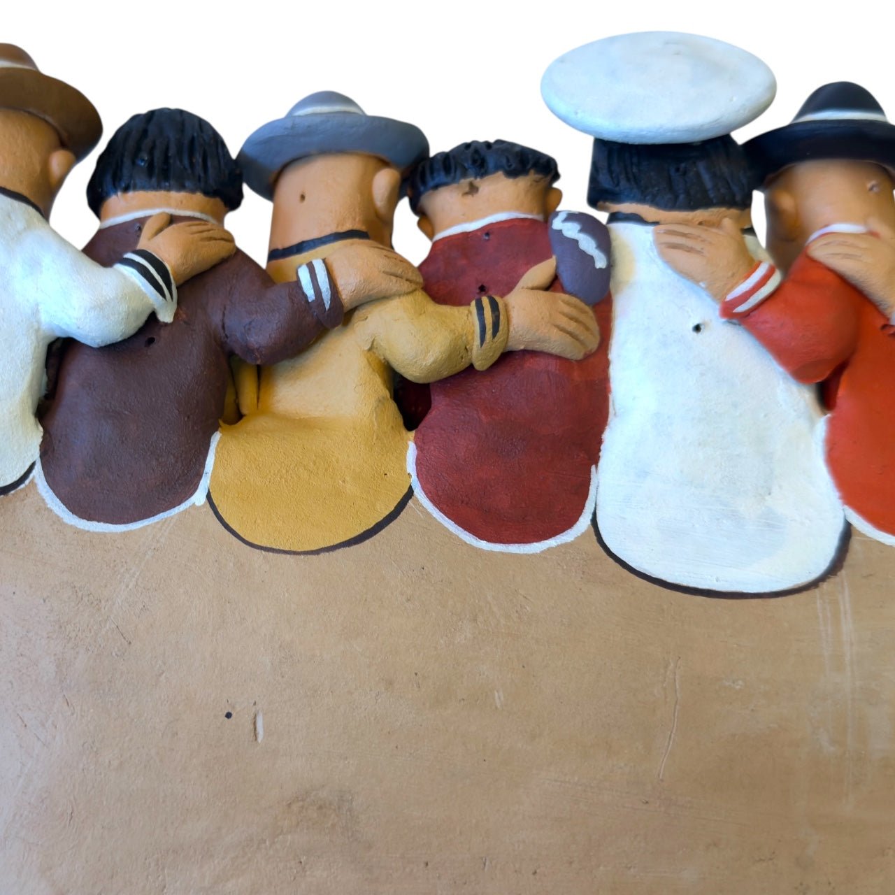 Ceramic Last Supper from Ayacucho - From The Andes