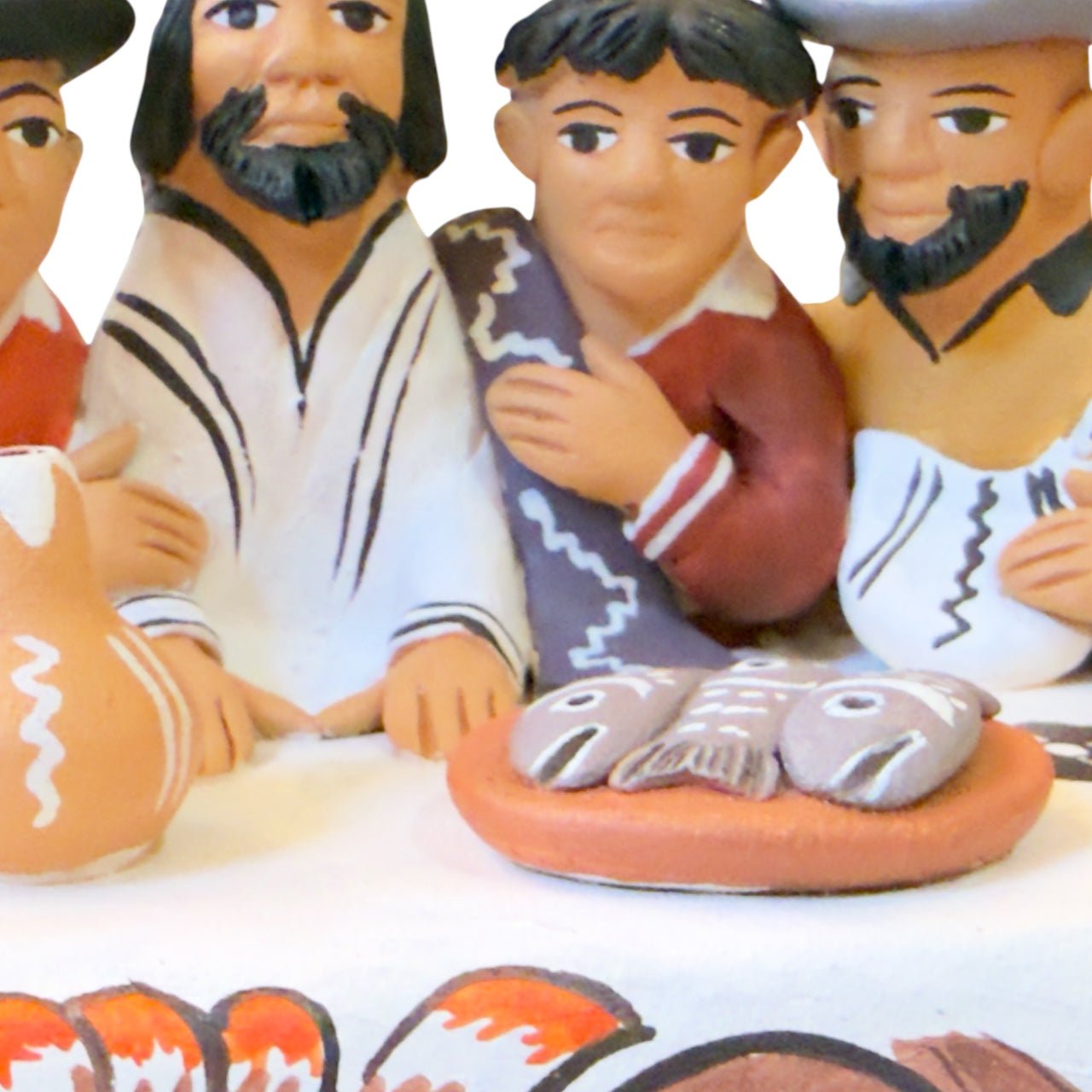 Ceramic Last Supper from Ayacucho - From The Andes