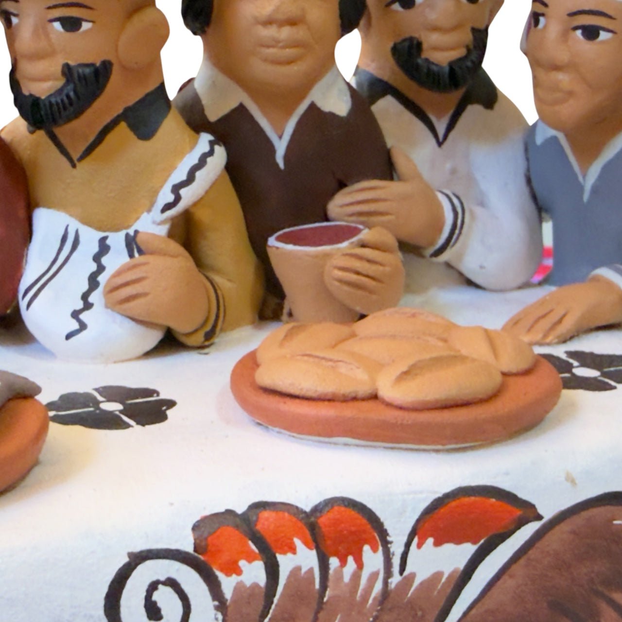 Ceramic Last Supper from Ayacucho - From The Andes