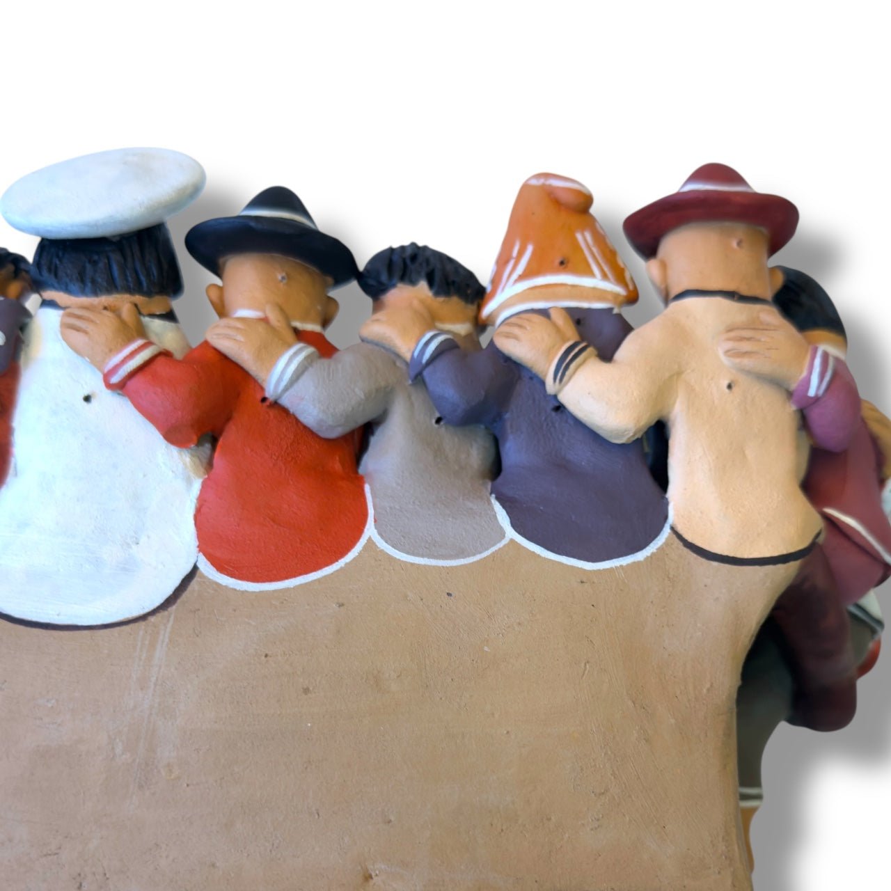Ceramic Last Supper from Ayacucho - From The Andes
