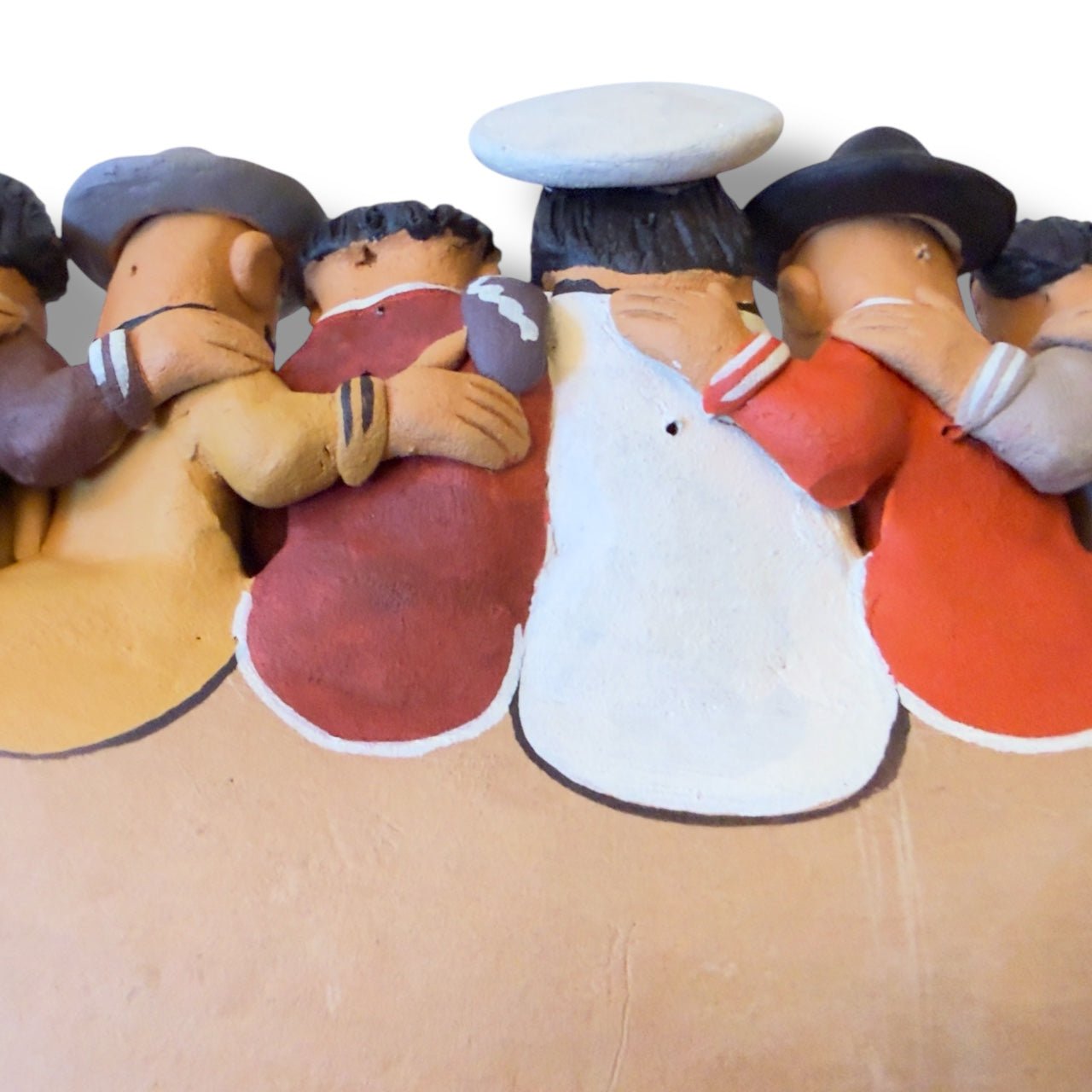 Ceramic Last Supper from Ayacucho - From The Andes