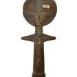 Vintage Ghanaian Akua’ba Figure | 14-Inch Hand-Carved Wood