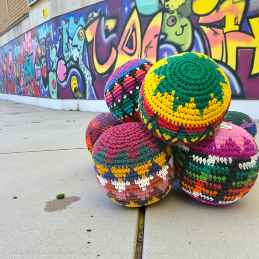 Guatemala Hacky Sac LARGE - One Hacky per order - From The Andes