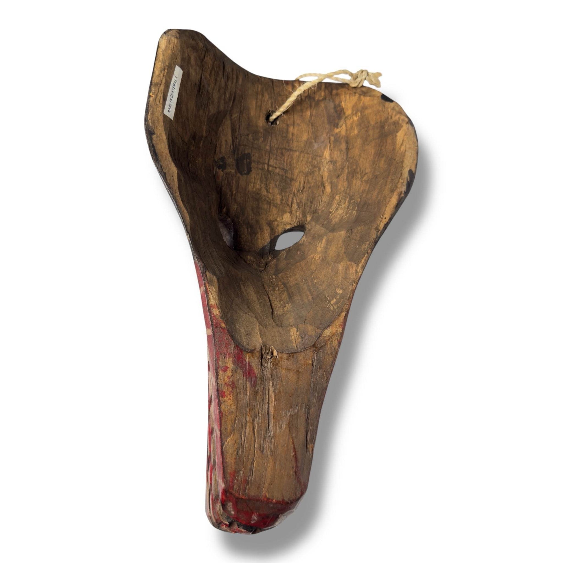 Guatemalan Anteater Mask – Red and Black - From The Andes