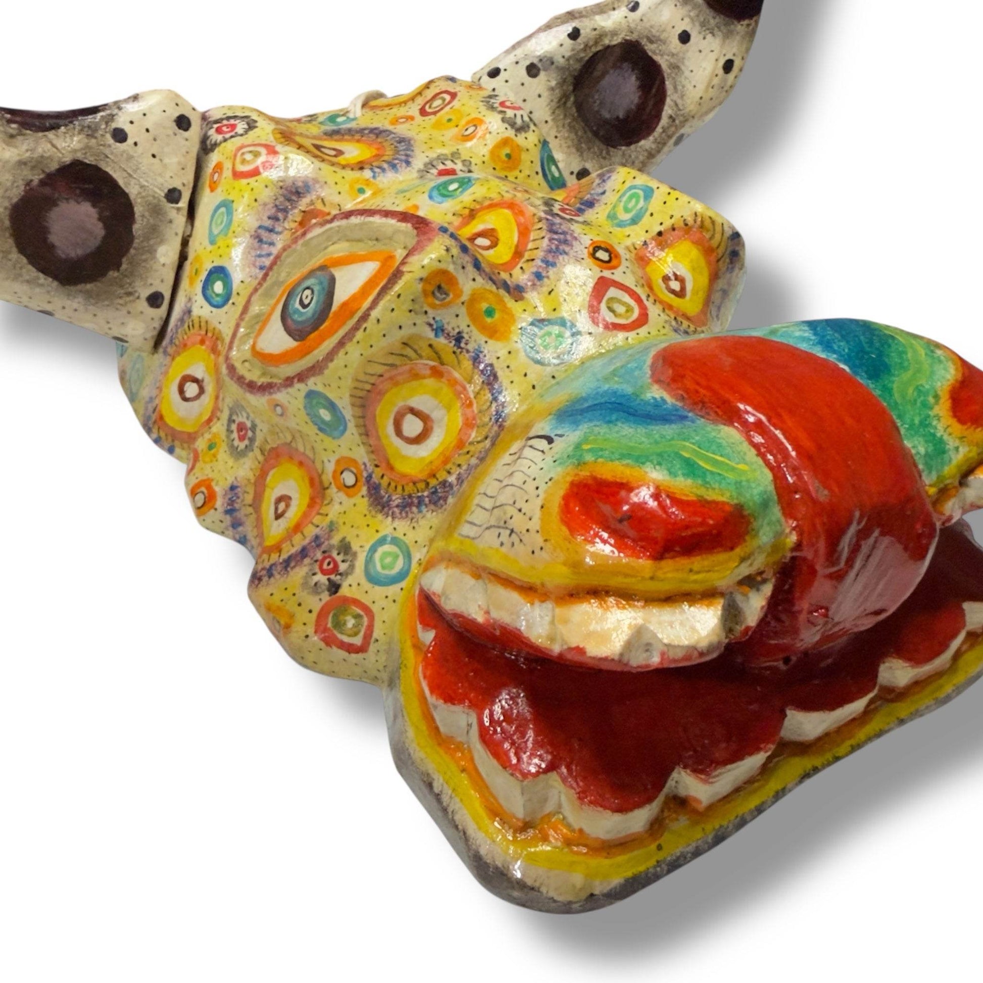Guatemalan Bull Mask - From The Andes
