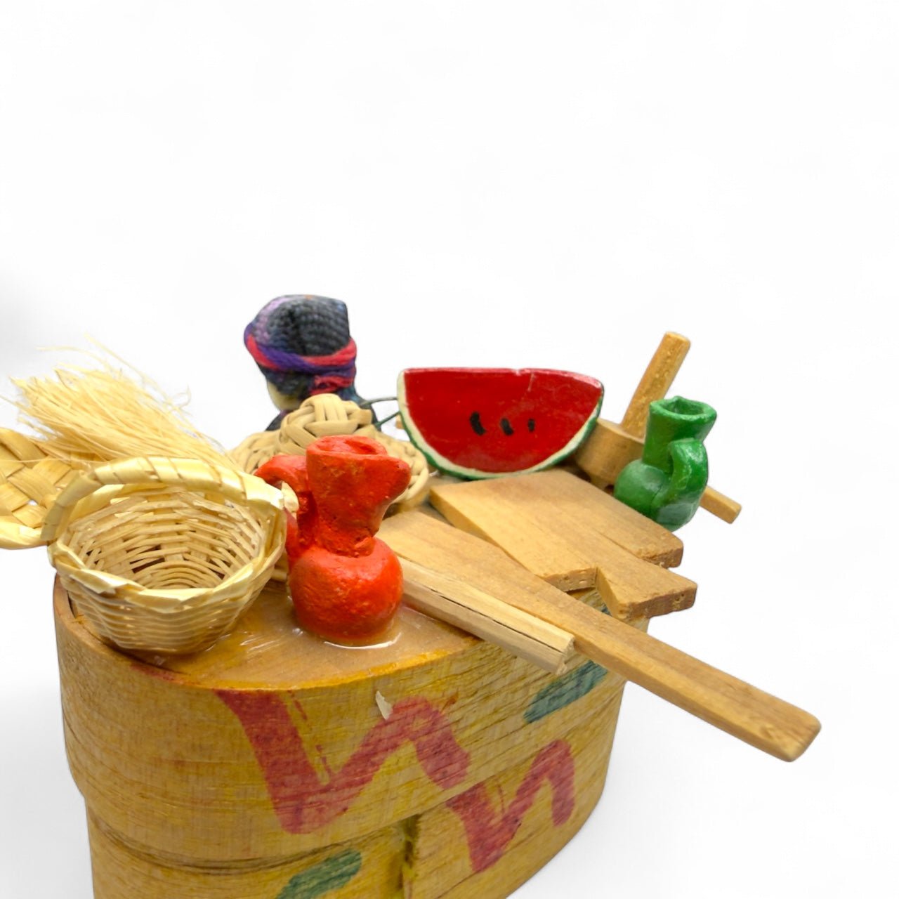 Guatemalan Worry Doll Market Box - From The Andes