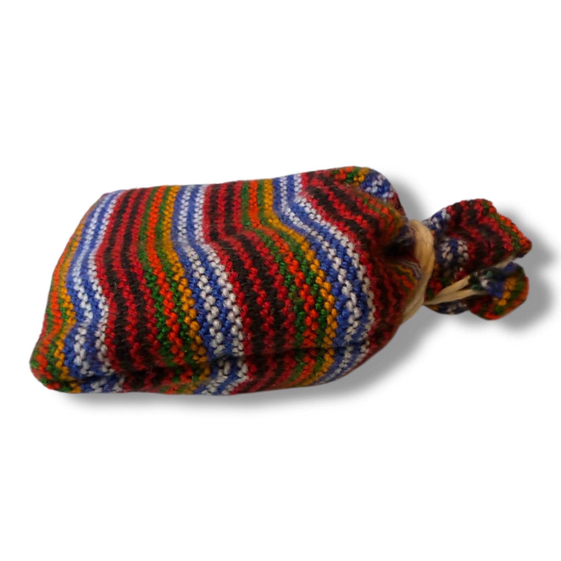 Guatemalan Worry Dolls in Handwoven Pouc - From The Andes