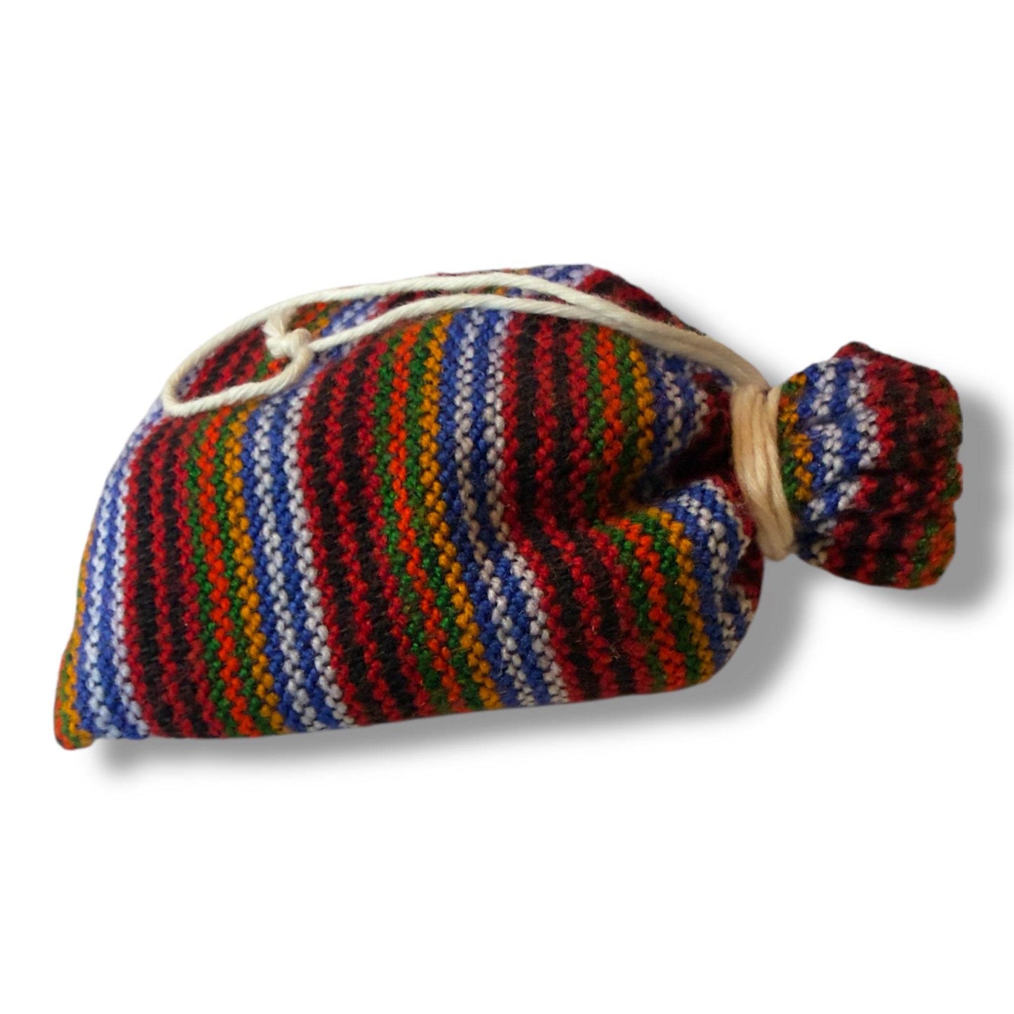 Guatemalan Worry Dolls in Handwoven Pouc - From The Andes