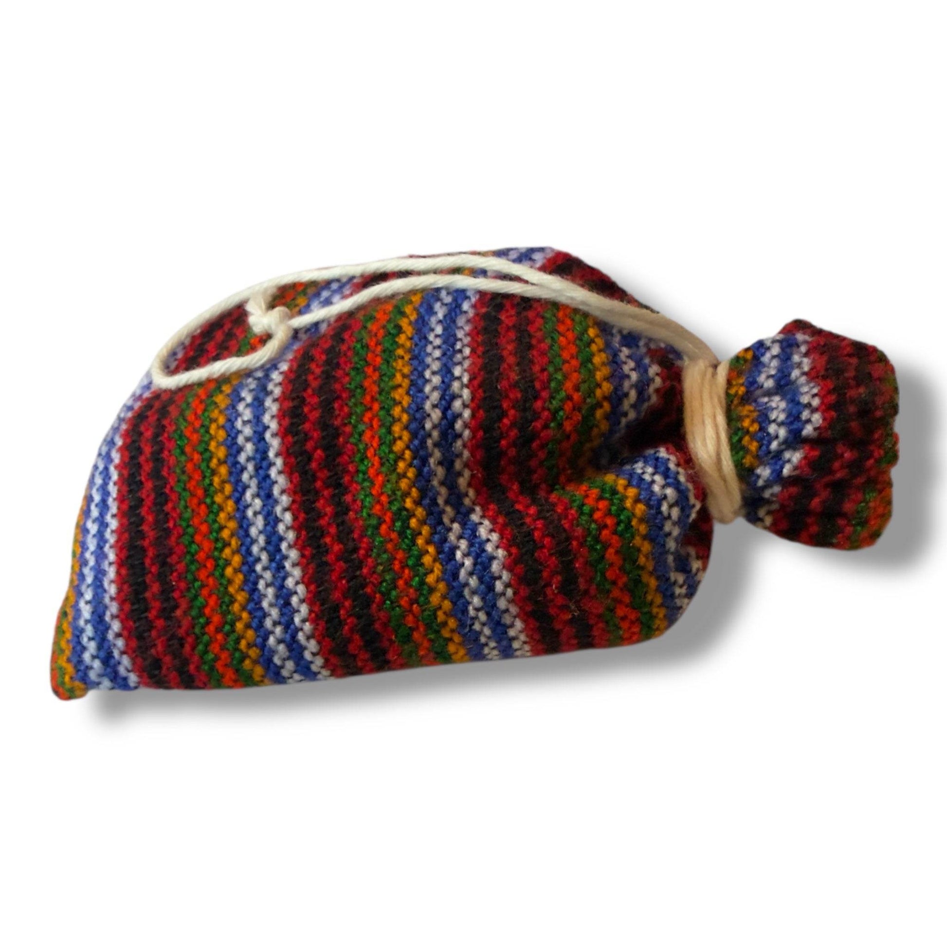 Guatemalan Worry Dolls in Handwoven Pouc - From The Andes
