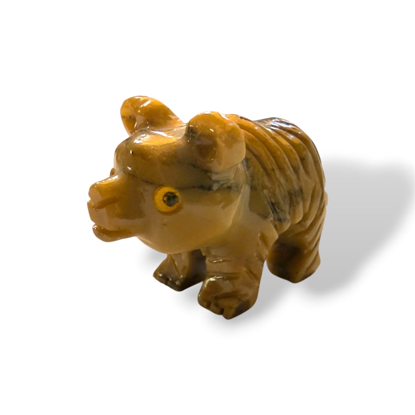 Hand - Carved Marble Animal Figurine, Mini - From The Andes