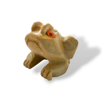 Hand - Carved Marble Animal Figurine, Mini - From The Andes