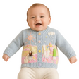 Peruvian Hand-Knit Children’s Cotton Cardigan