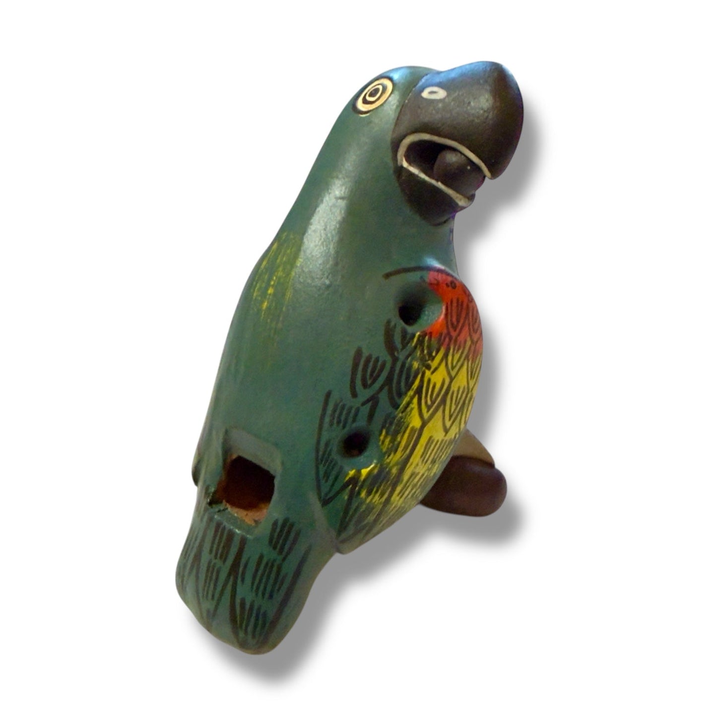 Handcrafted Peruvian Animal Ocarina - From The Andes