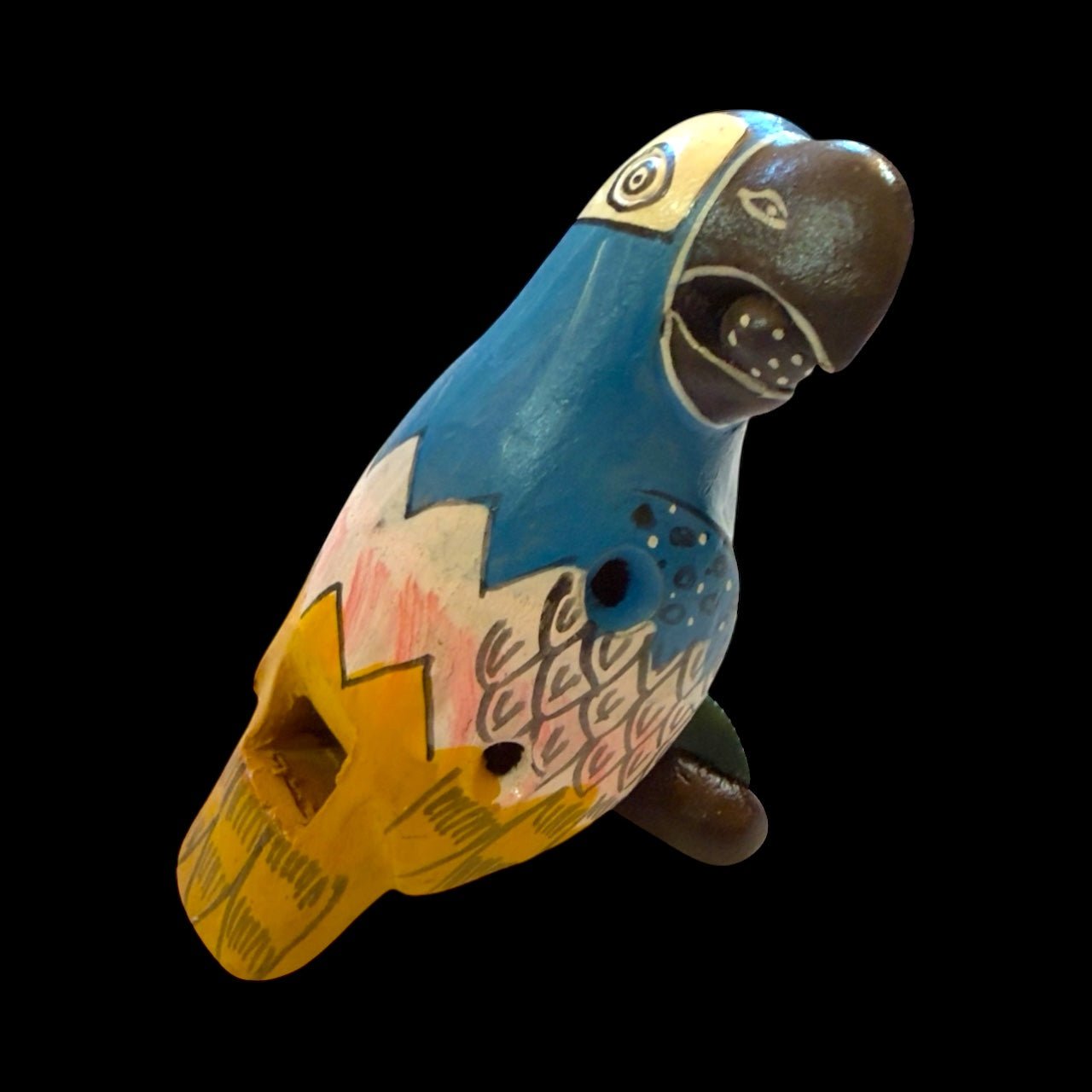 Handcrafted Peruvian Animal Ocarina - From The Andes