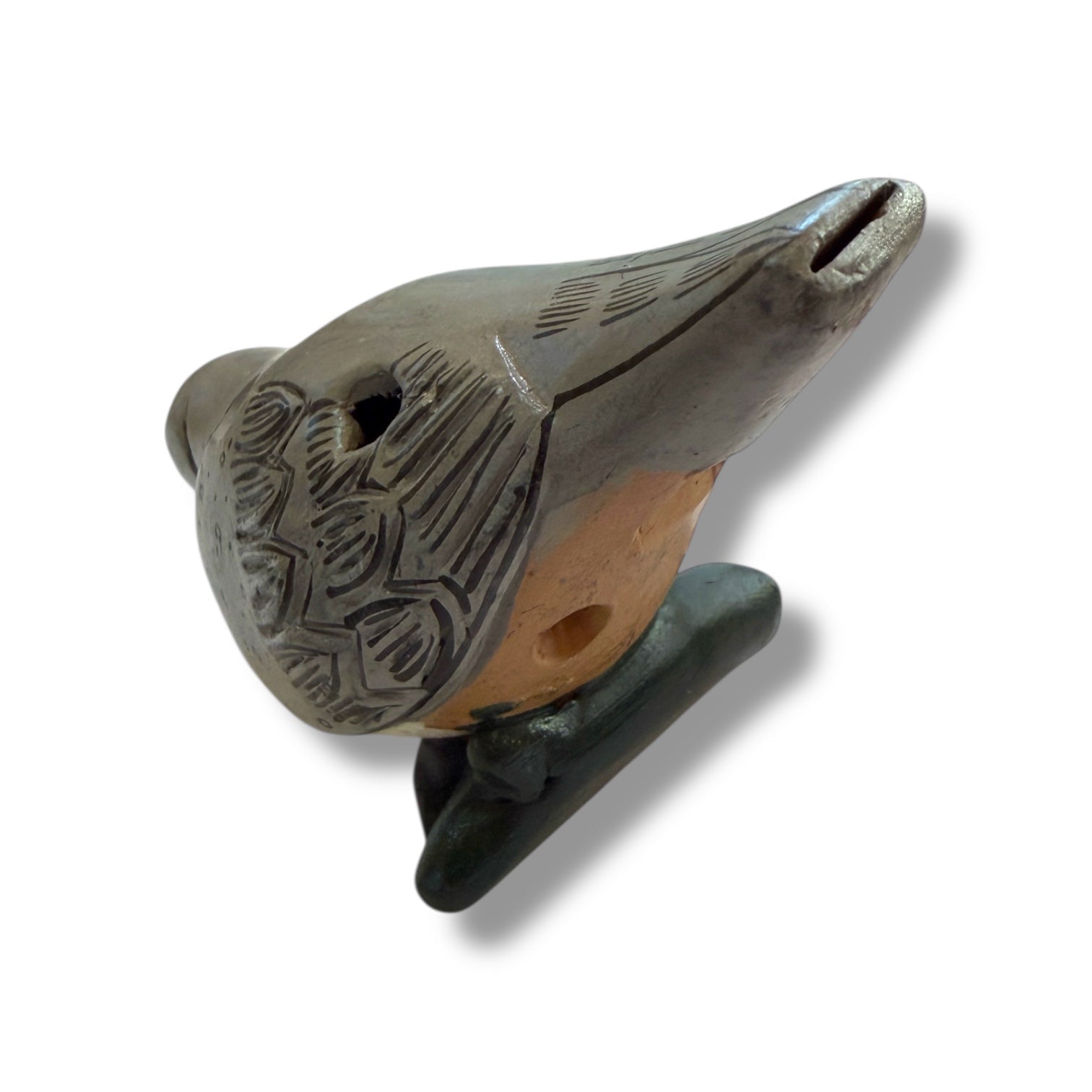 Handcrafted Peruvian Animal Ocarina - From The Andes
