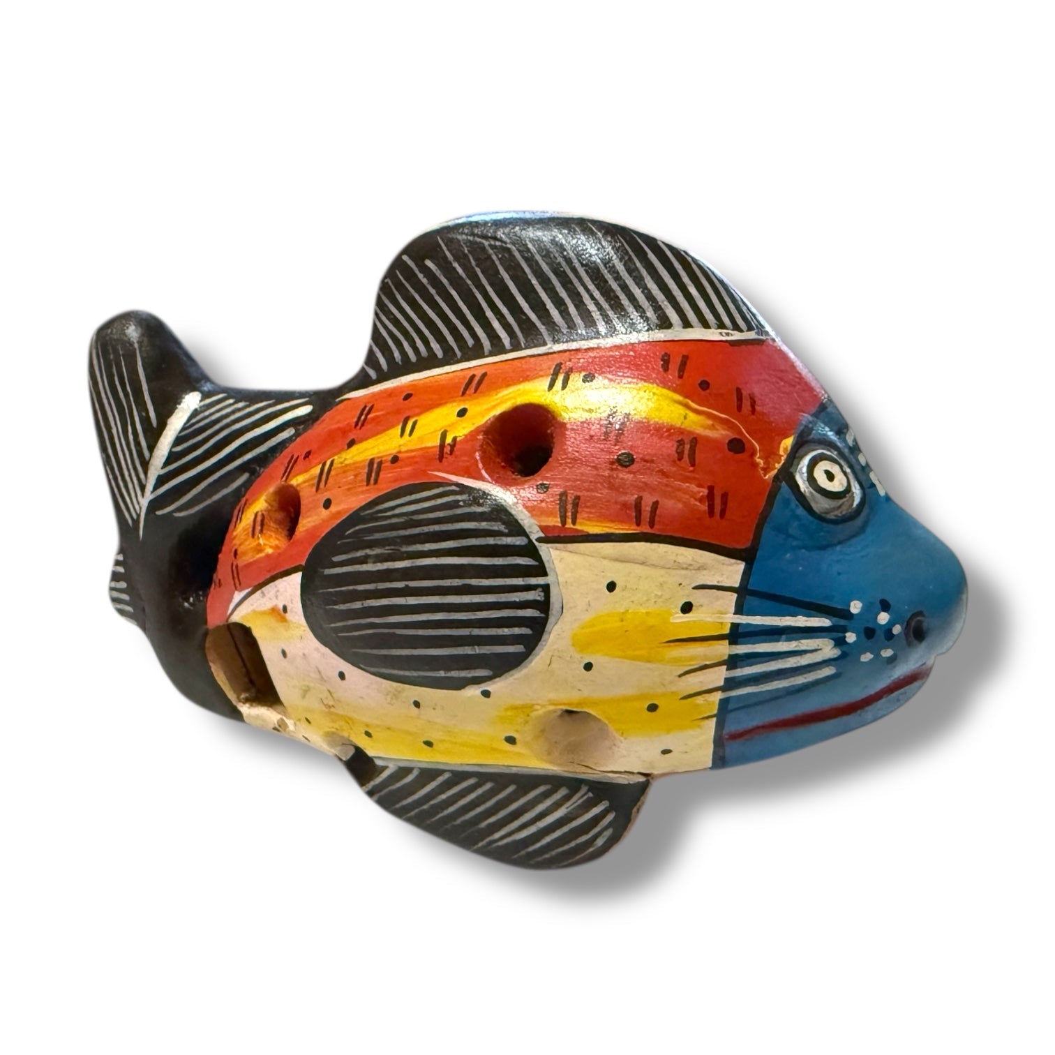 Handcrafted Peruvian Animal Ocarina - From The Andes