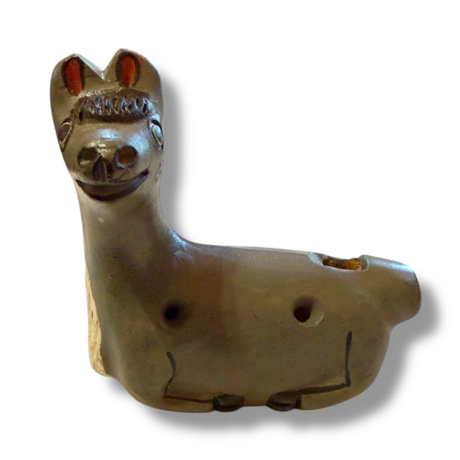 Handcrafted Peruvian Animal Ocarina - From The Andes