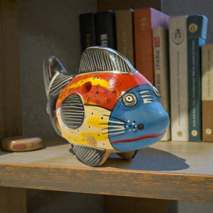 Handcrafted Peruvian Animal Ocarina - From The Andes