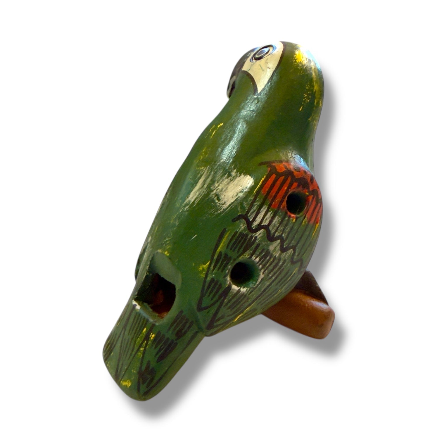 Handcrafted Peruvian Animal Ocarina - From The Andes
