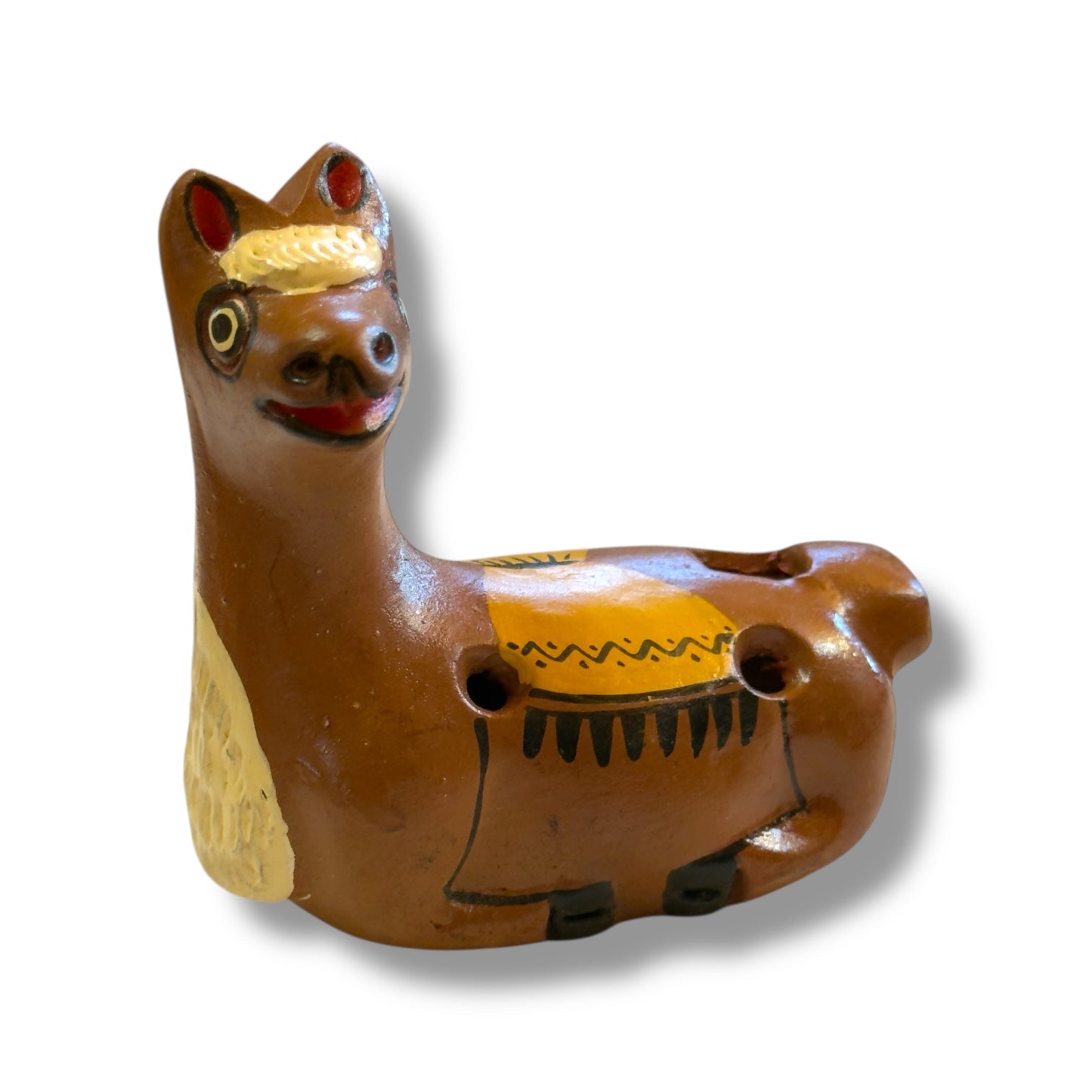 Handcrafted Peruvian Animal Ocarina - From The Andes