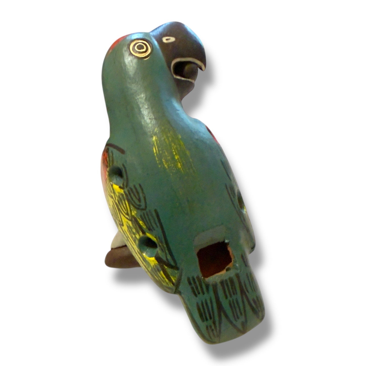 Handcrafted Peruvian Animal Ocarina - From The Andes