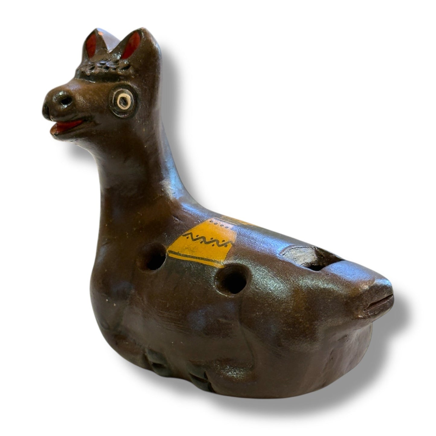 Handcrafted Peruvian Animal Ocarina - From The Andes