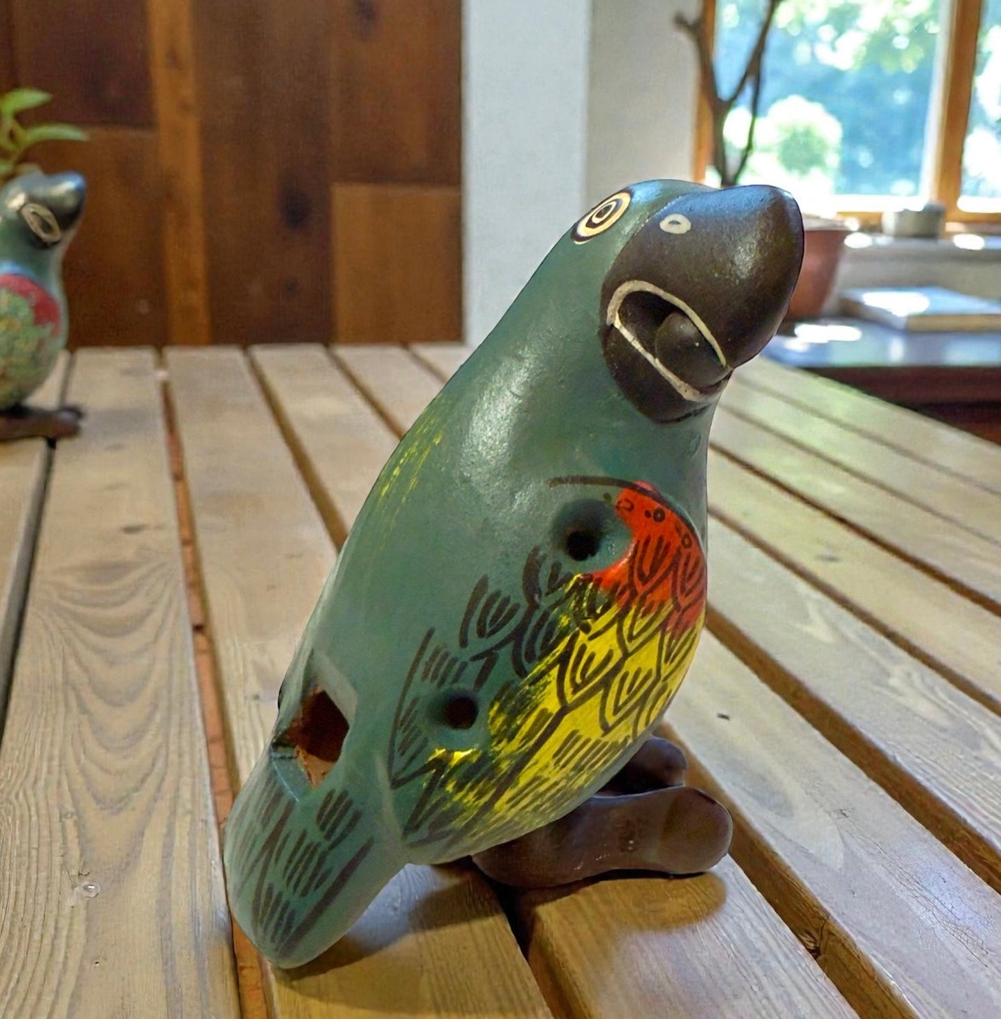Handcrafted Peruvian Animal Ocarina - From The Andes