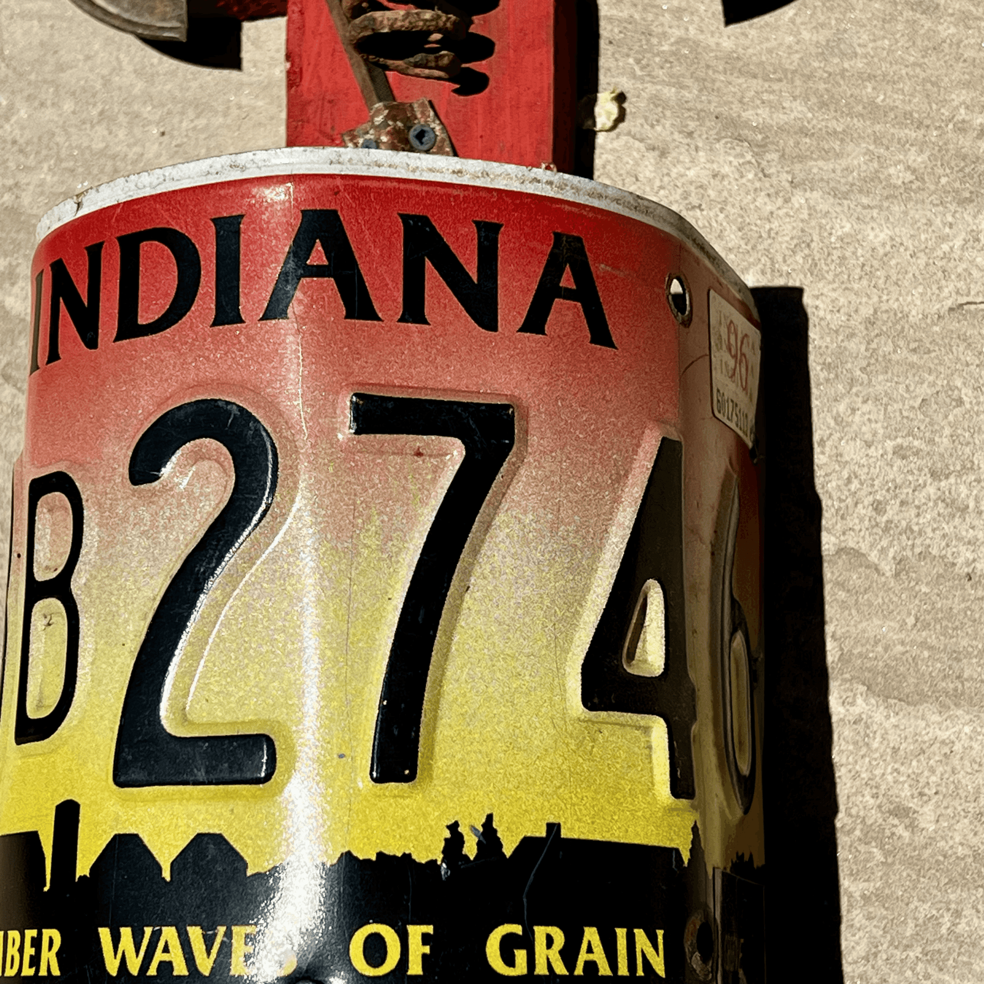 Indiana: Amber Waves of Grain Cross - From The Andes