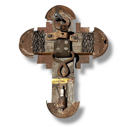 Isleta Pueblo Cross (Bernalillo Pueblo, New Mexico) - From The Andes
